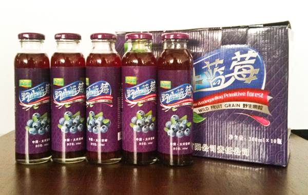  野生蓝莓果汁