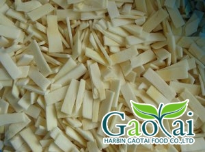IQF bamboo shoots slices